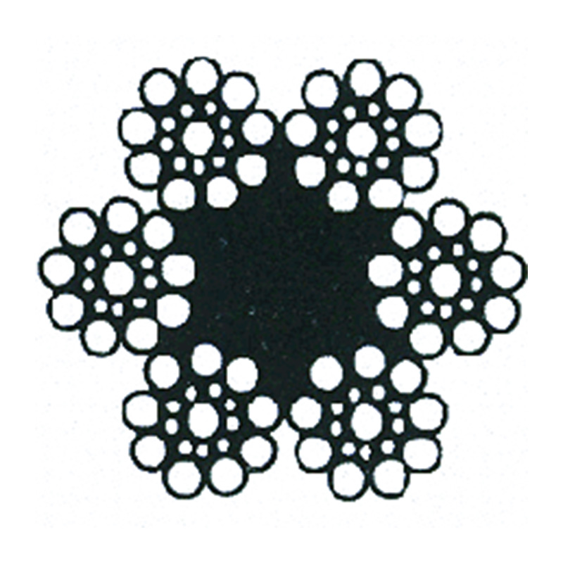 6 x (19) Line Conta Cited Wire Rope-Wennington(Bright and Calvaized)