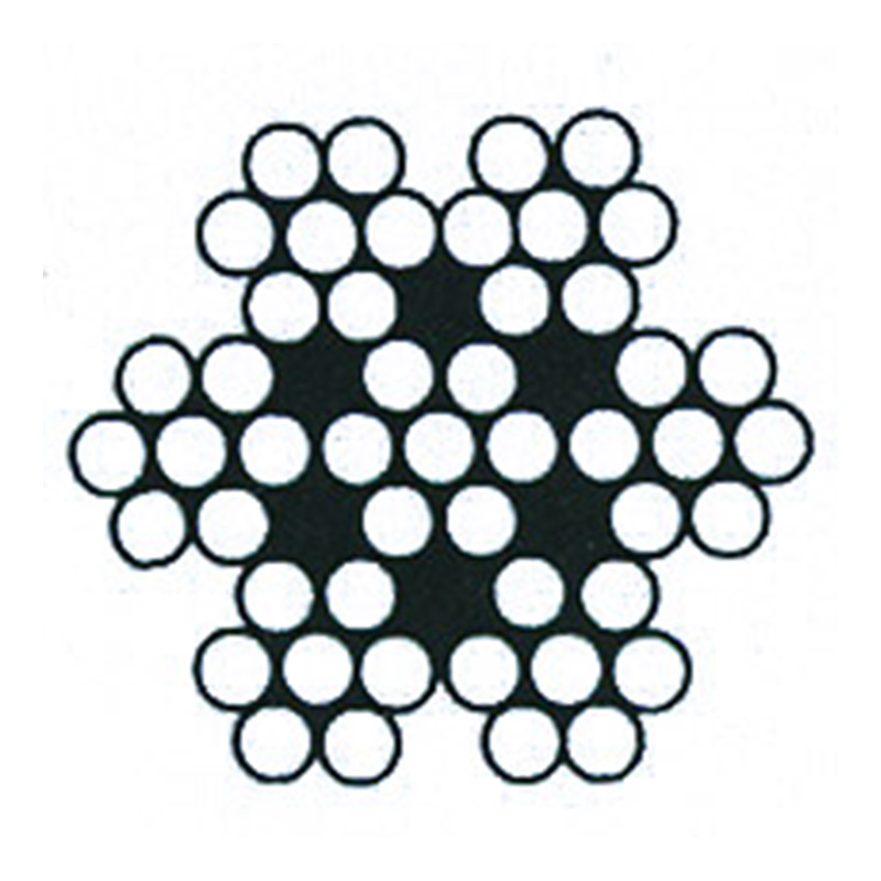7 x 7 Round Strand Wire Rope (Bright and Calvaized)