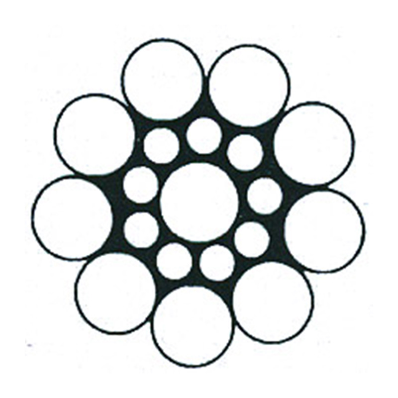 8 X 37 Round Strand Wire Rope (Bright and Calvaized)