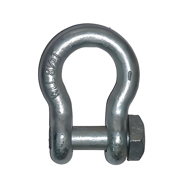 Hot Dip Galvanized Drop Forged Round Pin or Square Head Pin Chain Shackle