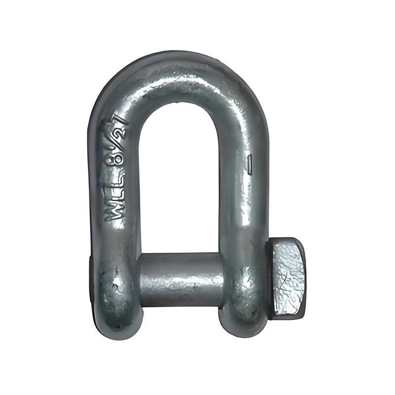 Hot Dip Galvanized Drop Forged Round Pin or Square Head Pin Chain Shackle