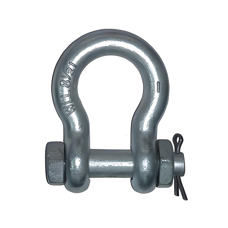 Hot Dip Galvanized Drop Forged Safety Pin Anchor Shackle
