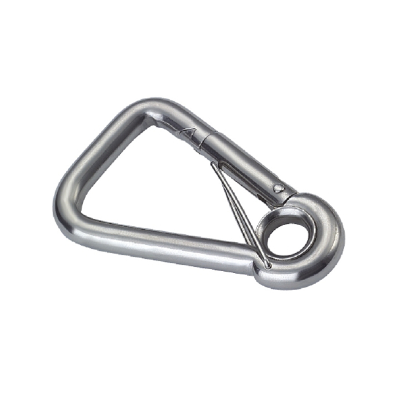 Oblique Angle Snap Hook, Stainless Steel