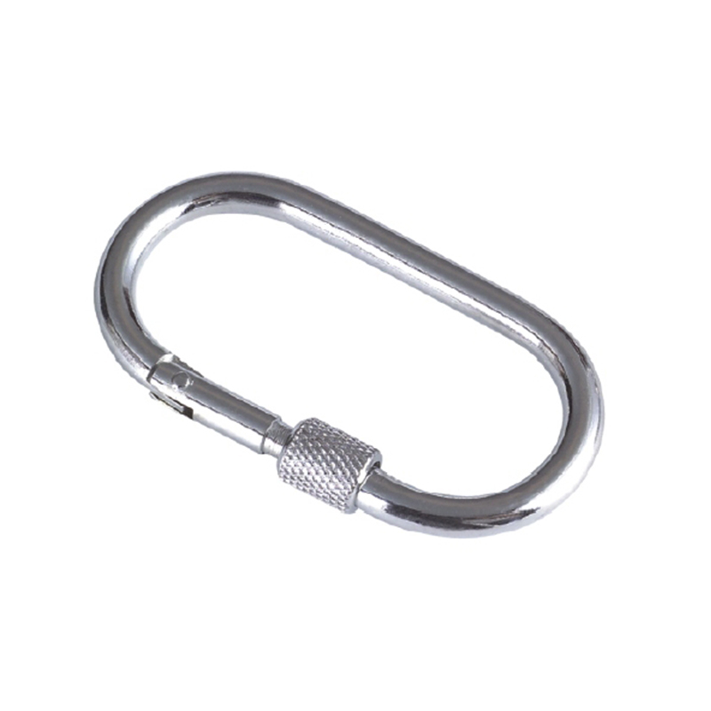 Straight Snap Hook with Screw, Zinc Plated