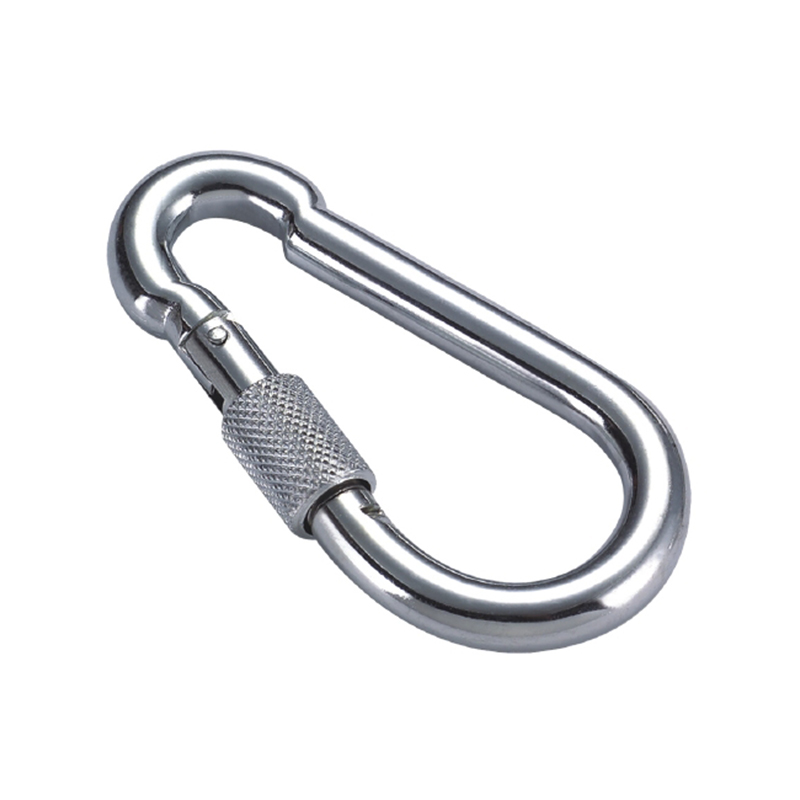 Snap Hook with Screw, Zinc Plated